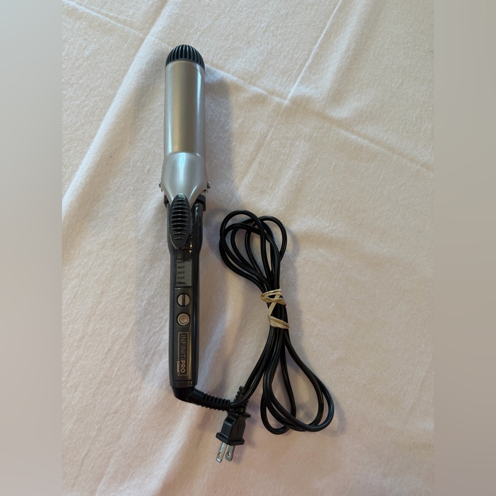 Conair Silver and Black Curling Iron